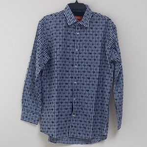 TALLIA Men's Fitted Shirt - Size 16